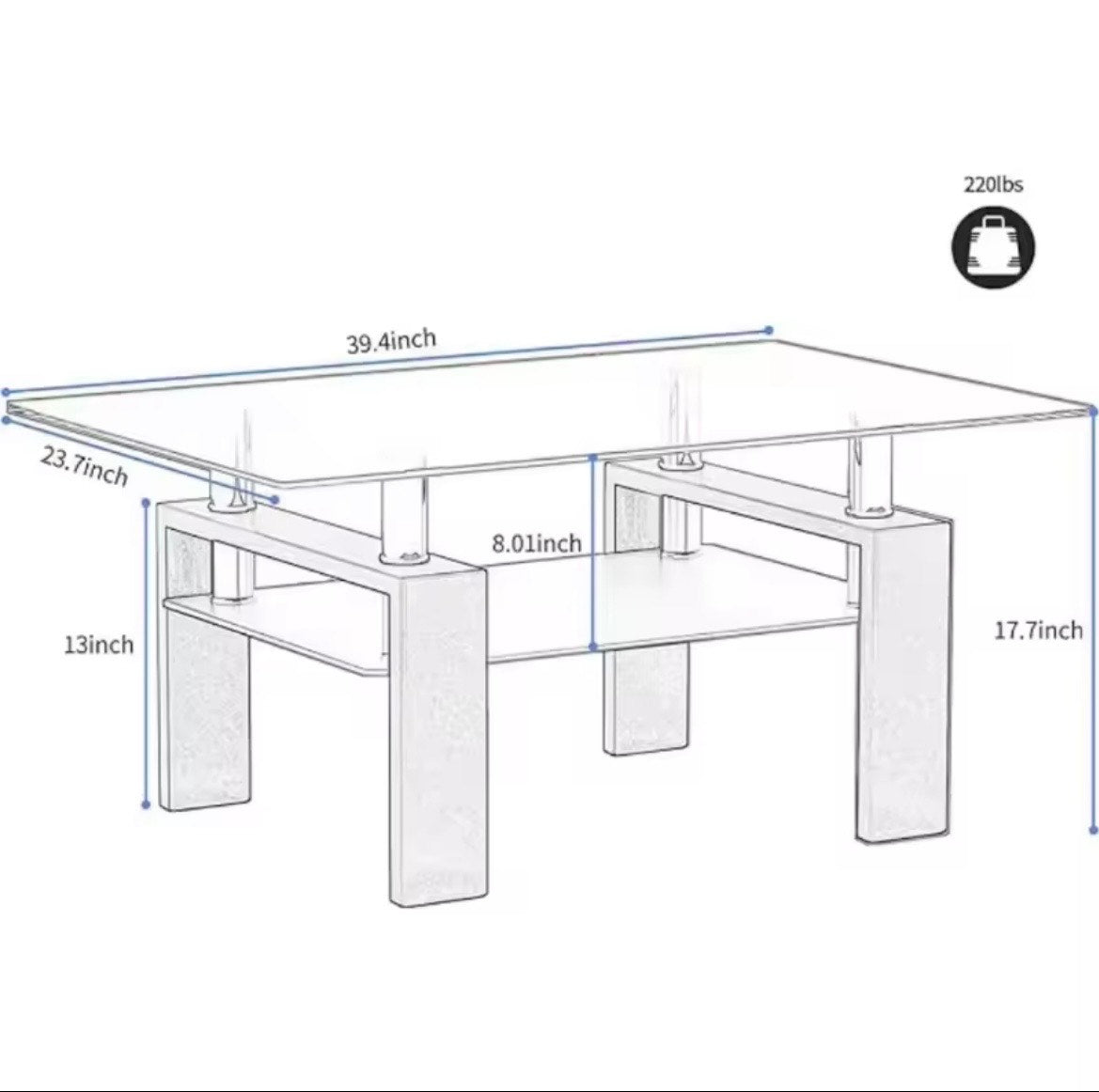 Aria linea Coffee Table