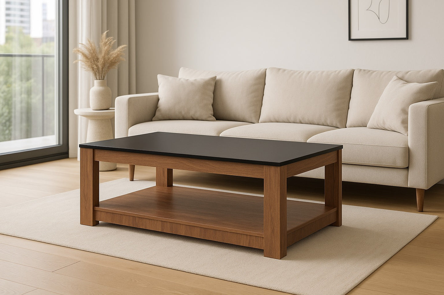 Noir Oak Coffee Table